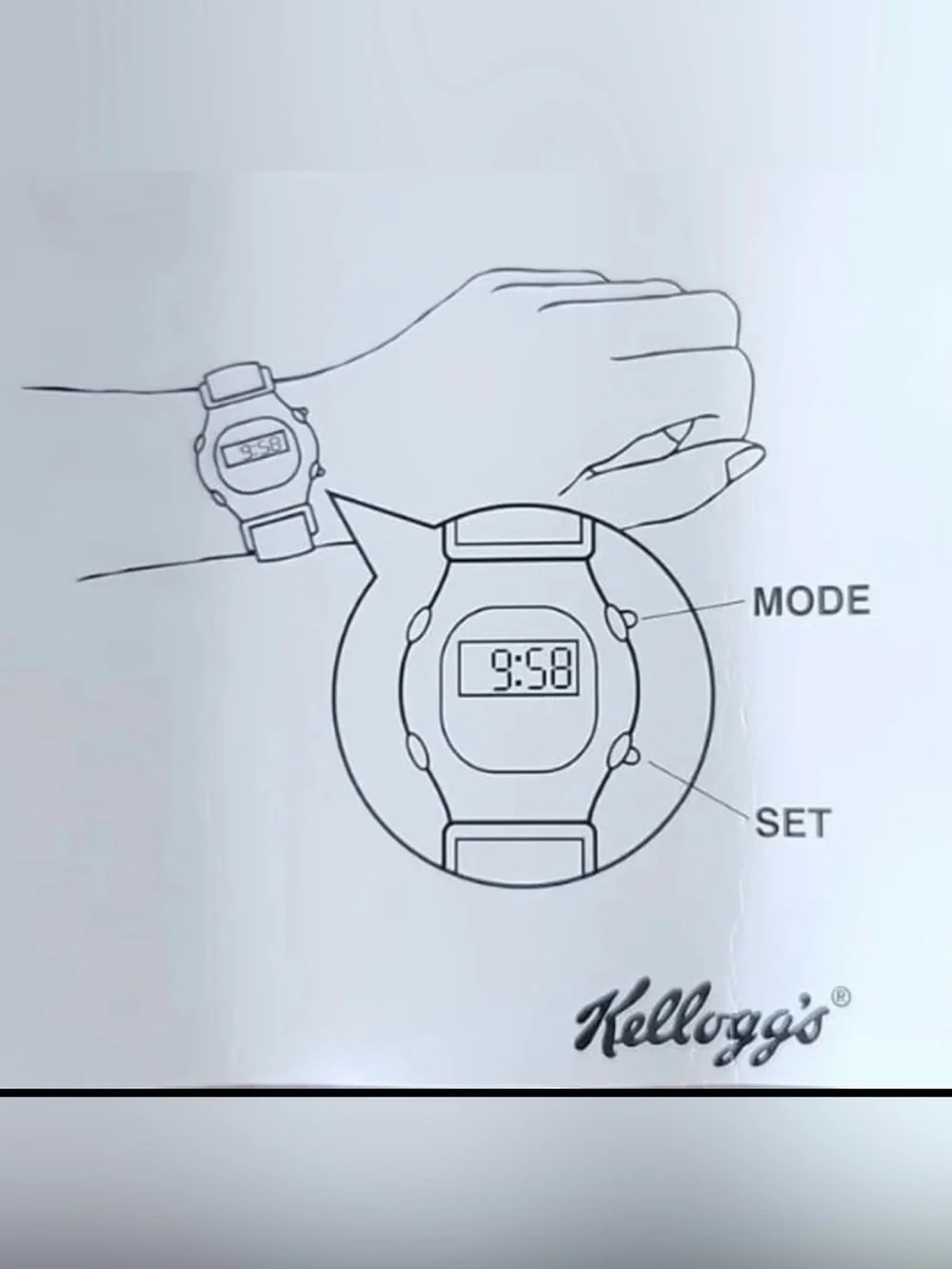 Nickelodeon SpongeBob SquarePants Kids Digital vintage Watch - Picture 6 of 7